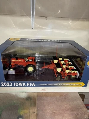 RARO TRACTOR ALLIS CHALMERS D15 con maceta 330 1/16 CA SIN USAR, EN CAJA 2023 Iowa FFA Foto 1 de 4
