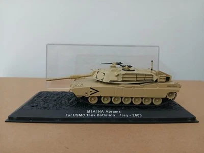 MODELLINO CARRO ARMATO M1A1HA ABRAMS 1ST USMC TANK BATTALION IRAQ 2003 - Immagine 1 di 4