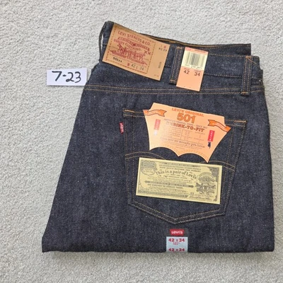 Deadstock Nuevo de Lote Antiguo 1997 Levi’s 501XX 42x34 STF Hecho en EE. UU.!! Foto 1 de 4