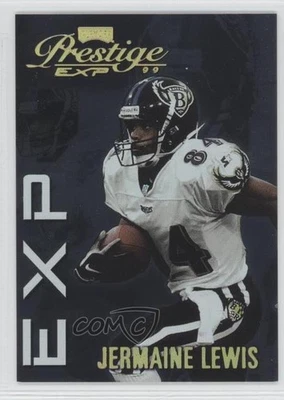 1999 Playoff Prestige EXP Reflections Gold /1000 Jermaine Lewis #EX190 - Image 1 of 2
