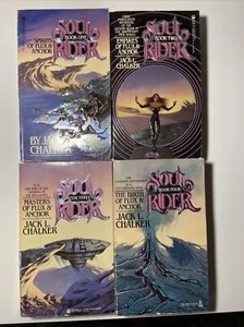 Jack L. Chalker: Soul Rider, Series 1-4. Vintage Paperback Book Lot - Picture 1 of 14