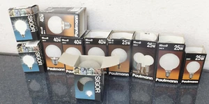 Conjunto 10 Globe Cristal Transparente E27+E14 Bombilla Paulmann / Sigor - Imagen 1 de 3