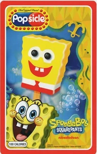 "SpongeBob personaggio barra gelato viso, adesivo camion gelato SpongeBob 5""x8" - Foto 1 di 1