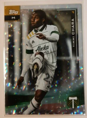 2021 Topps MLS Soccer YIMMI CHARA Icy White Foil Card #4 Portland Timbers - Image 1 of 2