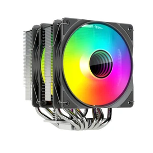 CPU-Luftkühler 6 Heatpipes PWM Leiser Lüfter TDP 260 Watt AM4/AM5 & 1700/115X - Bild 1 von 8