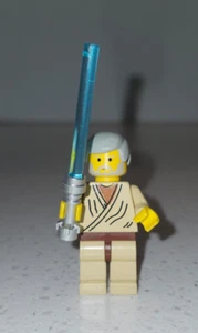 LEGO Star Wars SW0023 Obi-Wan Kenobi Antiguo con Cabello Gris Claro Minifigura - Imagen 1 de 5