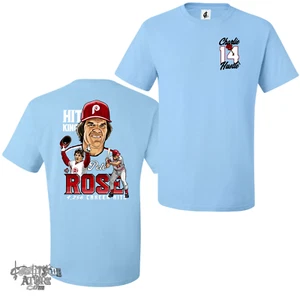 Camisa Pete Rose Charlie Hustle Hombre Unisex Adulto Jersey - Imagen 1 de 3