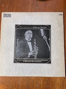 THE IMMORTAL JOHNNY DODDS LP Vinyl Reissue, Remastered VG - Picture 1 of 6