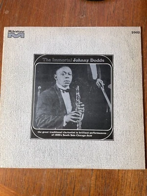 THE IMMORTAL JOHNNY DODDS LP Vinyl Reissue, Remastered VG - Image 1 of 4