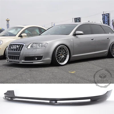 Frontlippe Frontspoiler Frontansatz passend für AUDI A6 C6 4F 04-08 Avant Limo - Bild 1 von 4