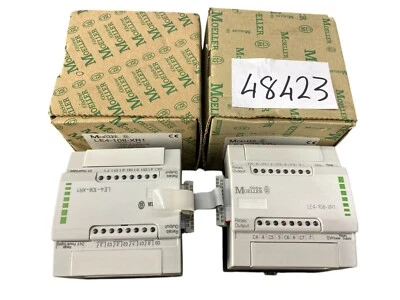 2 Stück Klöckner Moeller LE4-108-XR1 Relais Output Modul neu 48423 - Bild 1 von 3