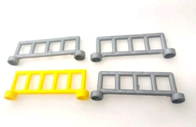 Lote de 4 Piezas de Repuesto Lego Duplo 3.5" Vallas Rieles Ty69 Foto 1 de 2