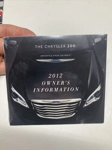 2012 Chrysler 200 Owners Information DVD New Free Shipping - Bild 1 von 3