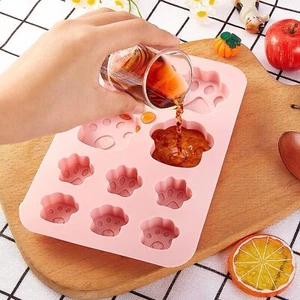 Silicone Chocolate Mould Candy Cookies Ice Cube Tray Jelly Mold Wax Melt Soap 3D - Picture 1 of 8