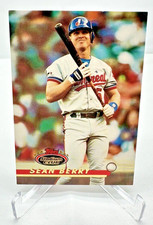 1993 Stadium Club Sean Berry Montreal Expos Baseball Card #184