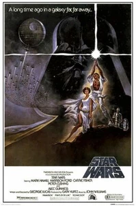 STAR WARS EPISODE IV - A NEW HOPE - MOVIE POSTER (STYLE A) (SIZE: 24" X 36") - Picture 1 of 1