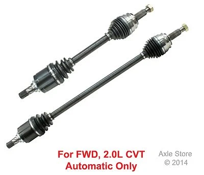 2 nuevos ejes CV par delantero con garantía apto para Mitsubishi Lancer 10-08 tracción delantera 2,0 L CVT Foto 1 de 4