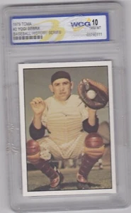 TCMA 1979 béisbol Yogi Berra #2 Yankees graduado WCG 10 - Imagen 1 de 1