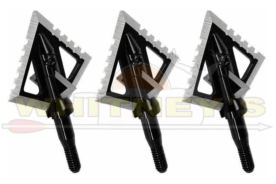 Magnus Black Hornet Ser Razor Broadheads - 100gr. - 4 blade - 3pk - BHSR100-4 - Image 1 of 1