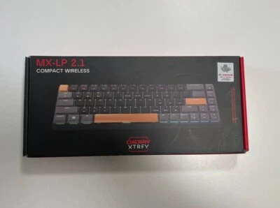 Cherry G80-3860LVAUS-2 Compact Wireless Keyboard MX-LP Speed Black - Image 1 of 2
