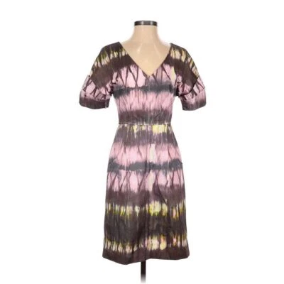 Vestido Lela Rose Multi Rosa Algodón 2 Foto 1 de 4