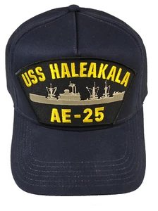 USS Haleakala AE-25 Ship HAT - Navy Blue - Veteran Owned Business - Picture 1 of 1