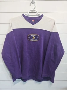 Maglia Nike MINNESOTA VIKINGS NFL FOOTBALL squadra rugby uomo taglia XL vuota - Foto 1 di 6