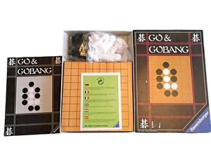 Go & Gobang. Strategiespiel von Ravensburger aus dem Jahr 1987 Inhalt NEU - Bild 1 von 4