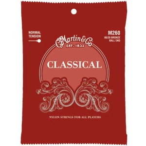 Martin M260 Bronze Wound Ball-End Classical Guitar Strings Nylon Full String Set - Imagen 1 de 1