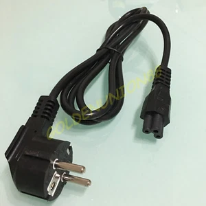 16A 250V~ EU AC power cord wire cable to C5 3pin connector Cloverleaf Male - Bild 1 von 9