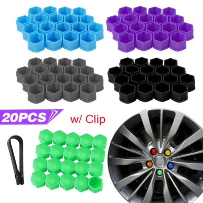 CUBIERTAS DE TUERCA DE RUEDA PARA AUDI A6 A7 A8 R8 Q2 Q3 Q5 Q7 TAPAS DE PERNOS 17mm GRIS REDONDO NUEVO Foto 1 de 4