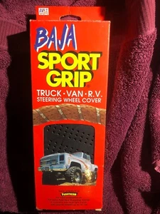 Black lace on Steering Wheel Cover extra thick Made USA 1992 Vintage N.O.S - Bild 1 von 6