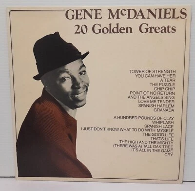 GENE McDANIELS - LP - 20 GOLDEN GREATS - Image 1 of 3
