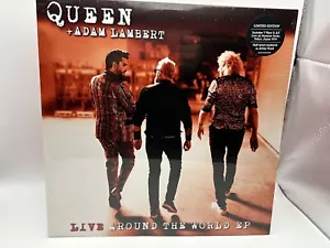 Queen + Adam Lambert Live Ep Rsd2021 New Sealed Vinyl 12”ps - Picture 1 of 6