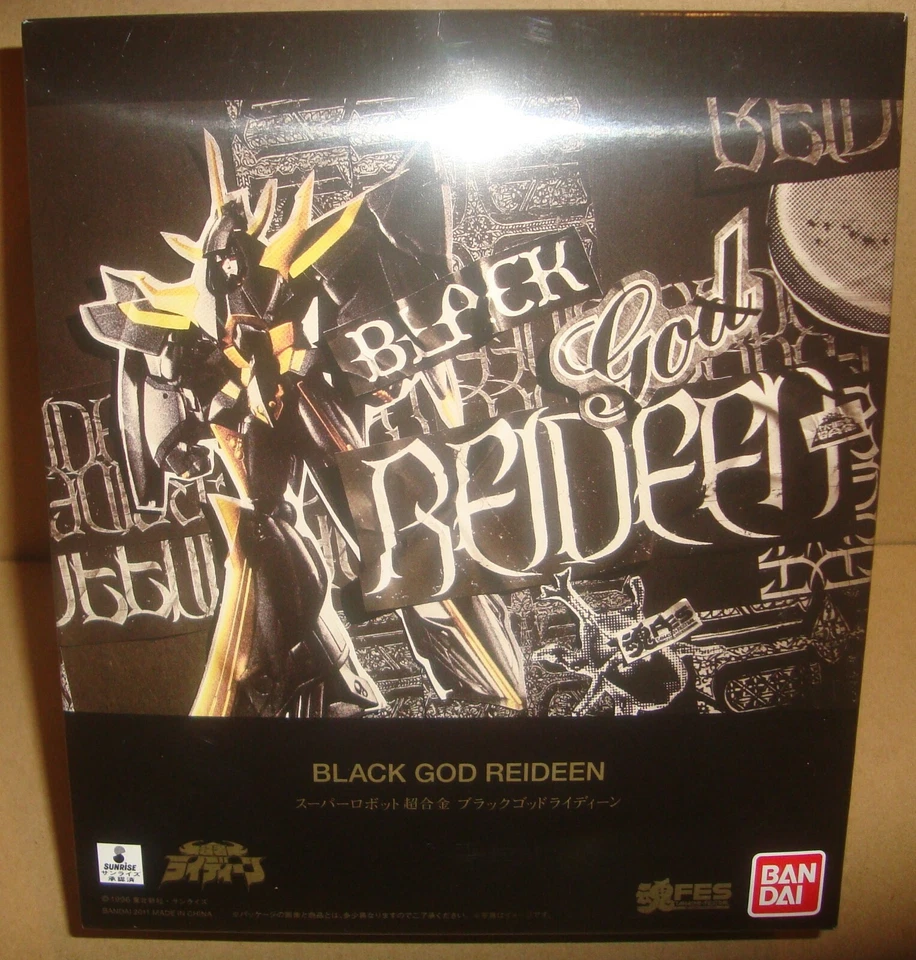 SRC SUPER ROBOT CHOGOKIN BLACK GOD REIDEEN (RAIDEEN THE SUPERIOR) BANDAI 2011 - Immagine 1 di 4