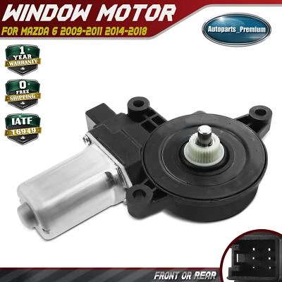 Motor de janela para Mazda 6 2009-2011 2014-2018 Sedan dianteiro ou traseiro direito 6 pinos - Imagem 1 de 4