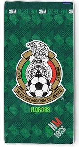 Seleccion Nacional De Mexico Beach Towel 30x60 inch - Picture 1 of 5