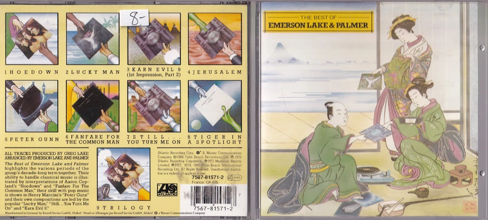 Emerson, Lake & Palmer – The Best Of Emerson Lake & Palmer CD Atlantic - Bild 1 von 1