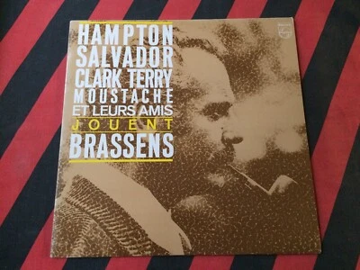 Moustache Salvador Terry Hampton et leurs Amis jouvent Brassens LP 1983 Philips Foto 1 de 4