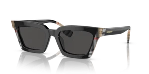 BURBERRY BE4392U - Briar OCCHIALI SOLE DONNA NERO 405587 - Picture 1 of 5