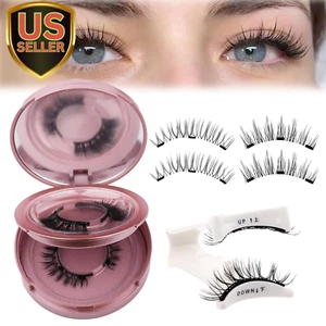 Magnetic Eyelashes with Applicator Soft Magnetic Lashes Natural Look No Glue ... - Picture 1 of 1