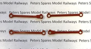 Hornby X8877/1 0-6-0 Connection Rods (Set 4) (Red) - Picture 1 of 1