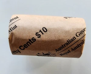 2016 Australian 50 cent Changeover mint roll in RAM wrapper H/T - Picture 1 of 3