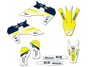 Kit de gráficos FC BINARY Blue Senge 2019-2022 compatible con Husqvarna - Imagen 1 de 10