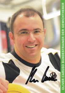 Oliver CARUSO - Deutschland, Bronze Olympia1996 Gewichtheben, Original-Autogramm - Picture 1 of 1