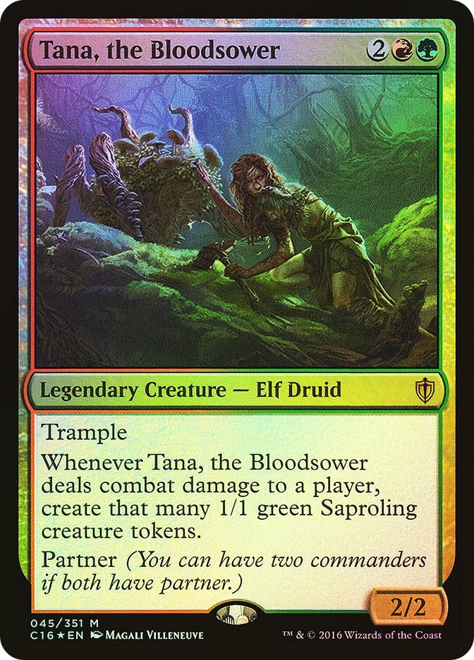 MTG FOIL Tana, the Bloodsower  - Commander 2016 #045 - Image 1 of 1