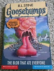 RL Stine Goosebumps Book #55 The Blob That Ate Everyone 1st Edition Vintage... - Imagen 1 de 9