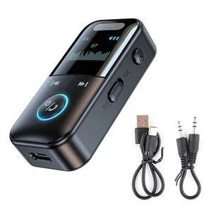 Bluetooth 5.4 Audio Music Wireless Receiver AUX 3.5mm Home Car Adapter - Afbeelding 1 van 17
