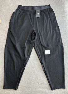 Under Armour Herren Hose Schwarz Größe XL UA Journey Rib Pant Baumwollmischung Neu mit Etikett - Bild 1 von 11