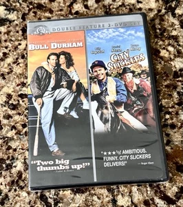 Bull Durham / City Slickers Double Feature (DVD, 2006) Brand NEW - Kevin Costner - Picture 1 of 3